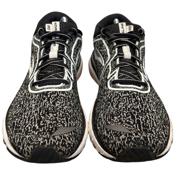 Brooks Adrenaline GTS 20 Men's SZ 11.5 Sneaker Black White Oreo READ Need Insole - Picture 8 of 16